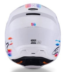 Мотокрос каска ALPINESTARS SM3 FORCE WHITE-GLOSS