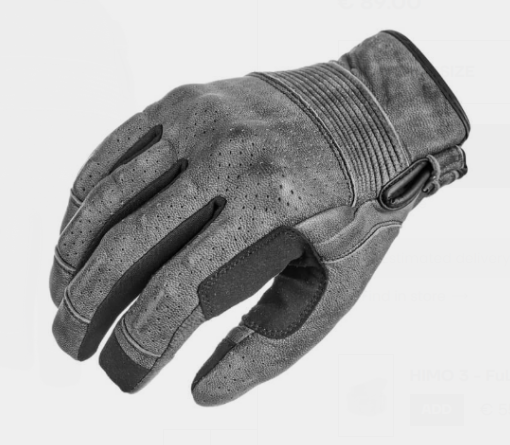 Мото ръкавици Pando Moto ONYX GREY