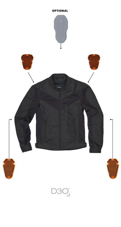 Мото яке PANDO MOTO AIR TATE BLACK
