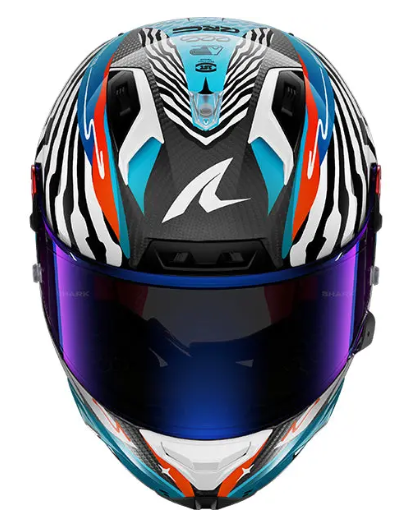 Каска SHARK AERON-GP FIM RACING SPEED-FANCY BLACK/WHITE/ORANGE
