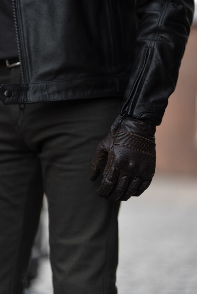 Мото яке PANDO MOTO TWIN LEATHER BLACK