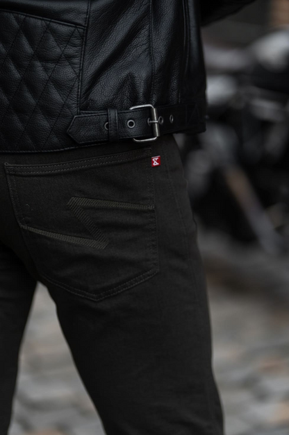Мото яке PANDO MOTO TWIN LEATHER BLACK