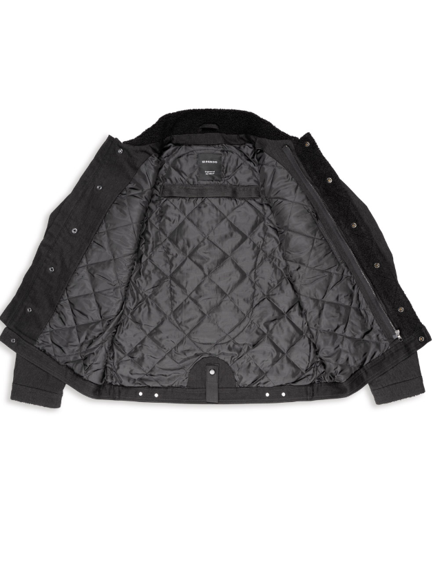 Мото яке PANDO MOTO HUSKY JACKET BLACK