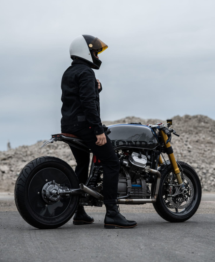 Мото яке PANDO MOTO HUSKY JACKET BLACK