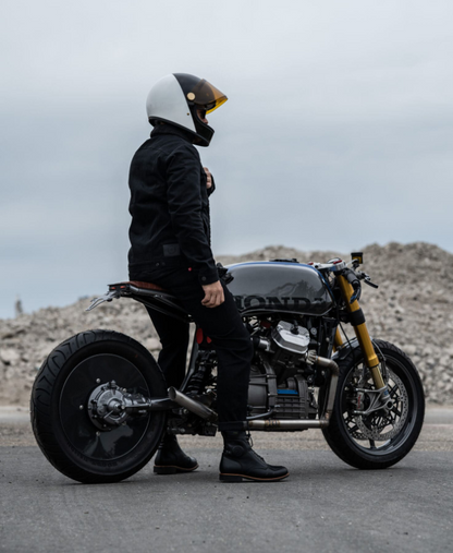 Мото яке PANDO MOTO HUSKY JACKET BLACK