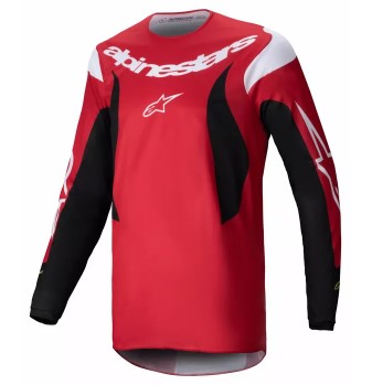 Мотокрос джърси Alpinestars FLUID HAUL RED/BLACK