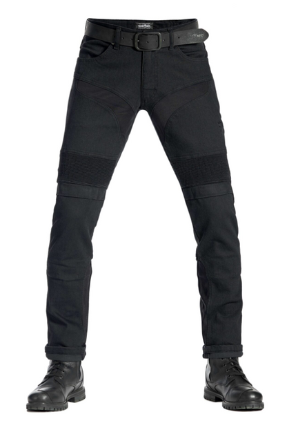 Мото дънки PANDO MOTO KARLDO SLIM BLACK - Men Slim-Fit Cordura®