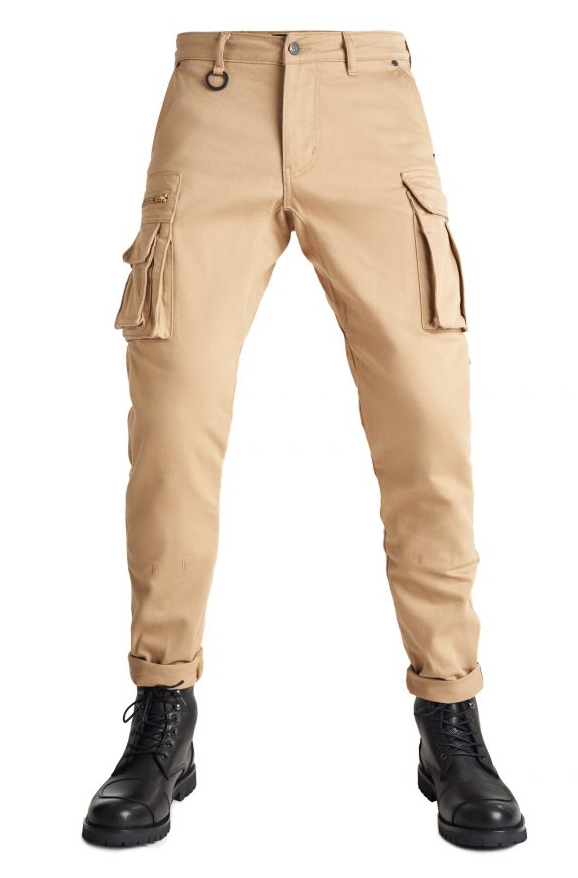 Мото дънки PANDO MOTO Desert Cargo Beige Cordura® - SHORT