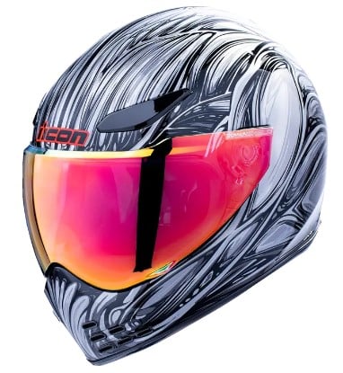 Каска ICON DOMAIN NOUVEAU SILVER
