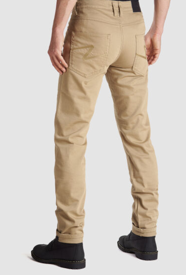 Мото дънки PANDO MOTO ROBBY BEIGE - Slim-fit Cordura®