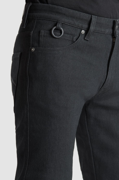Мото дънки PANDO MOTO STEEL BLACK 02 - Slim-Fit Dyneema® - LONG