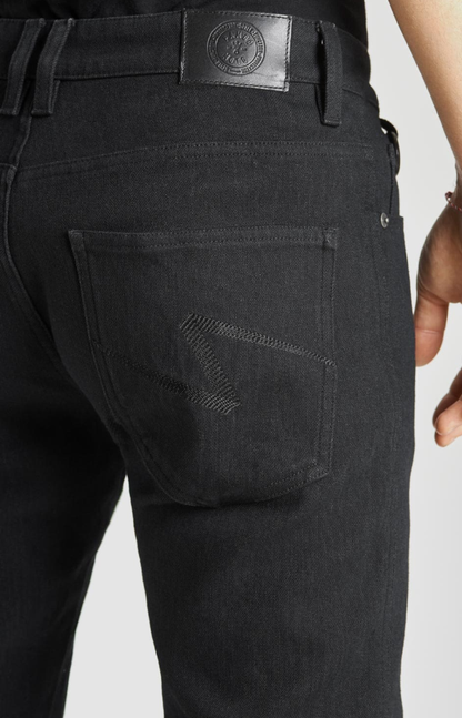 Мото дънки PANDO MOTO STEEL BLACK 02 - Slim-Fit Dyneema® - SUPER LONG
