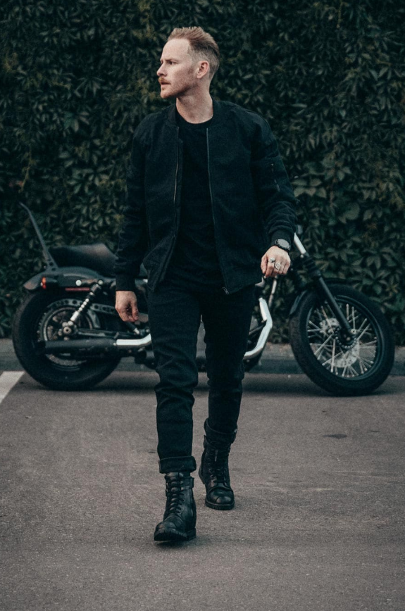 Мото дънки PANDO MOTO STEEL BLACK 02 - Slim-Fit Dyneema® - SUPER LONG