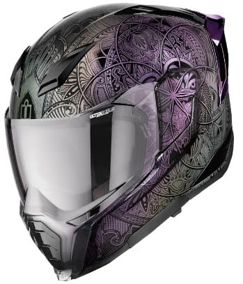 Каска ICON Ultraflite™ Opal Mandala MIPS® PURPLE
