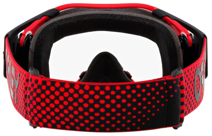 Мотокрос очила OAKLEY Airbrake MX Moto Red B1B Clear