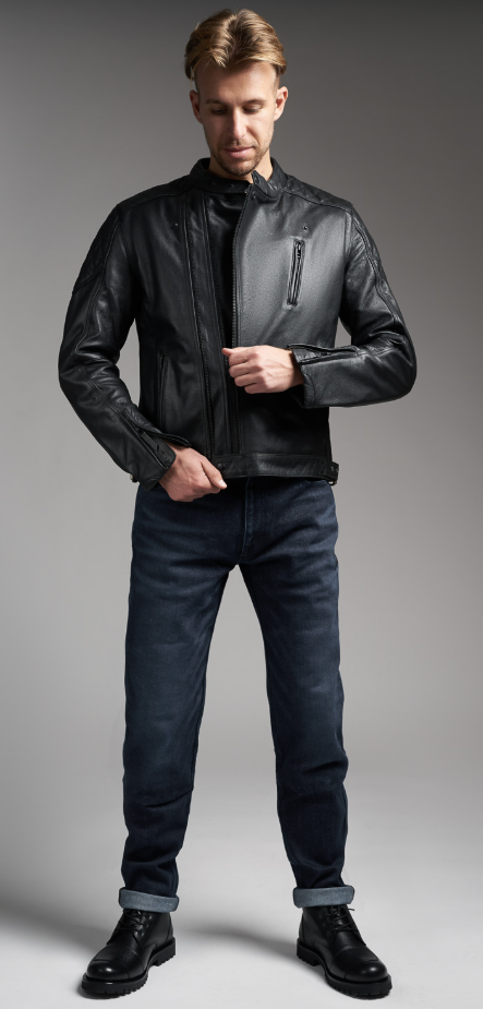 Мото дънки PANDO MOTO ARNIE SLIM BLUE - Armalith®