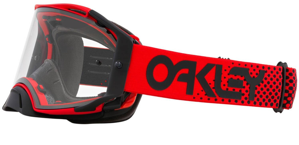 Мотокрос очила OAKLEY Airbrake MX Moto Red B1B Clear