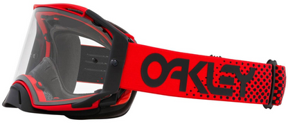 Мотокрос очила OAKLEY Airbrake MX Moto Red B1B Clear