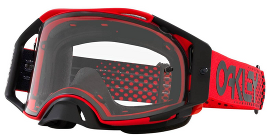 Мотокрос очила OAKLEY Airbrake MX Moto Red B1B Clear
