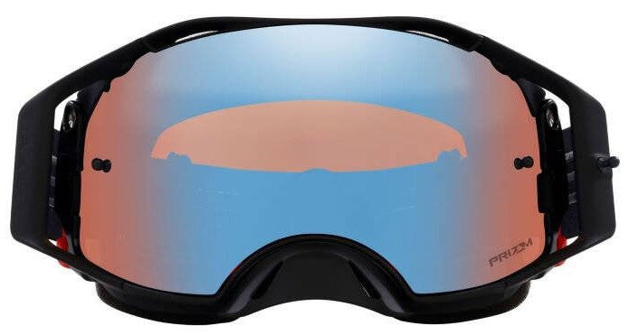 Мотокрос очила OAKLEY Airbrake MX B1B Blackout Prizm Sapphire