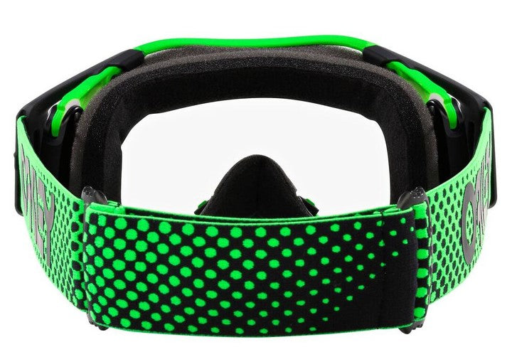 Мотокрос очила OAKLEY Airbrake MX B1B Green Clear