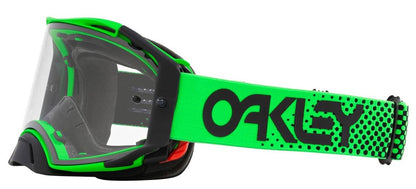 Мотокрос очила OAKLEY Airbrake MX B1B Green Clear