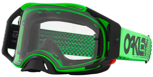 Мотокрос очила OAKLEY Airbrake MX B1B Green Clear