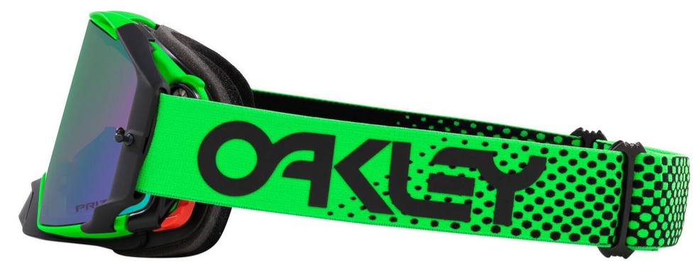 Мотокрос очила Oakley goggles Airbrake MX Moto Green B1B Prizm Jade