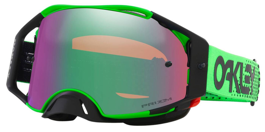 Мотокрос очила Oakley goggles Airbrake MX Moto Green B1B Prizm Jade