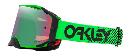 Мотокрос очила Oakley goggles Airbrake MX Moto Green B1B Prizm Jade