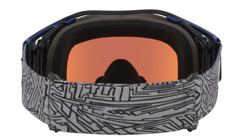 Мотокрос очила Oakley gogles Airbrake MX Grey Strike Prizm Sapphire