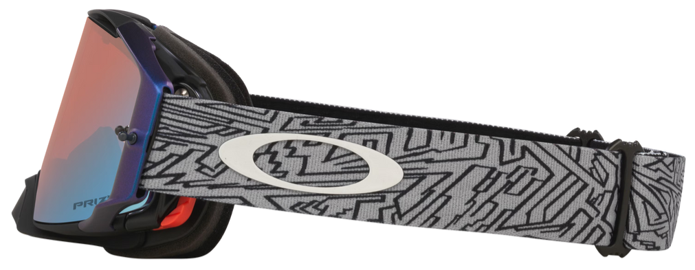 Мотокрос очила Oakley gogles Airbrake MX Grey Strike Prizm Sapphire