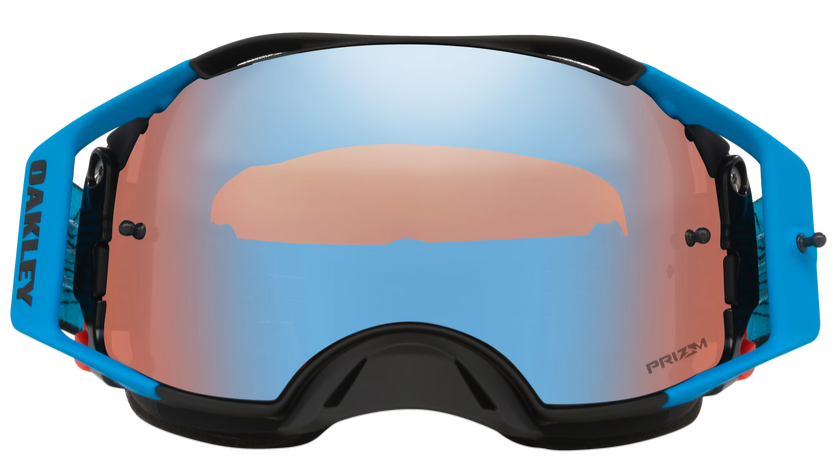 Мотокрос очила Oakley gogles Airbrake MX Blue Wired Prizm Sapphire
