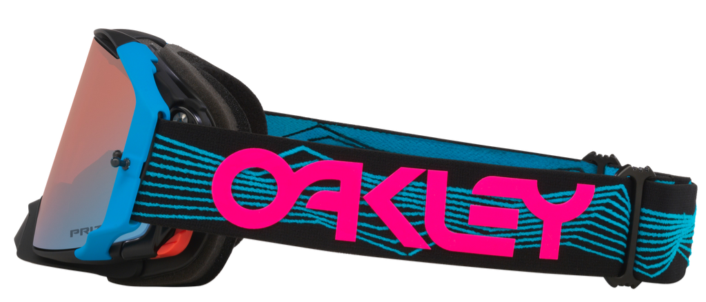 Мотокрос очила Oakley gogles Airbrake MX Blue Wired Prizm Sapphire