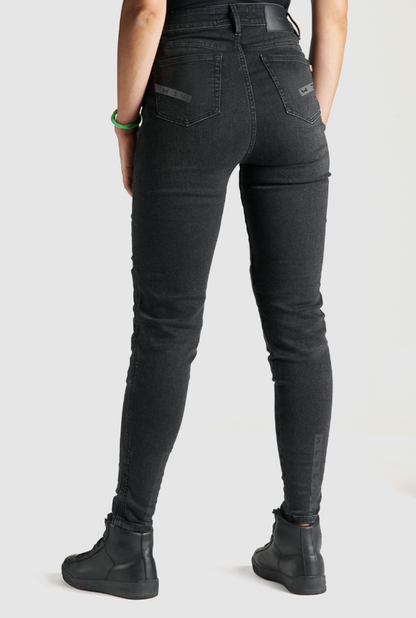 Дамски мото дънки PANDO MOTO KUSARI COR 01 - Skinny-Fit Cordura® - SHORT