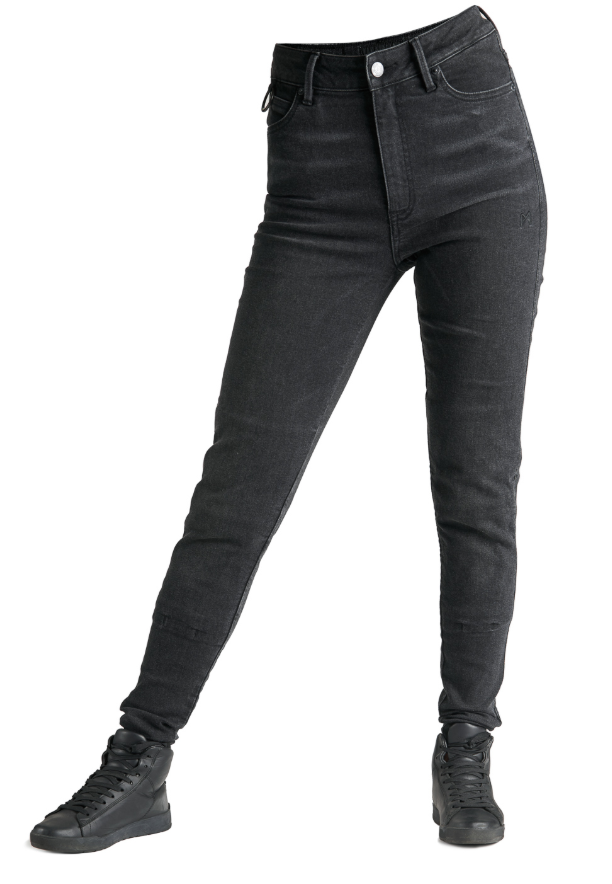 Дамски мото дънки PANDO MOTO KUSARI COR 01 - Skinny-Fit Cordura® - SHORT