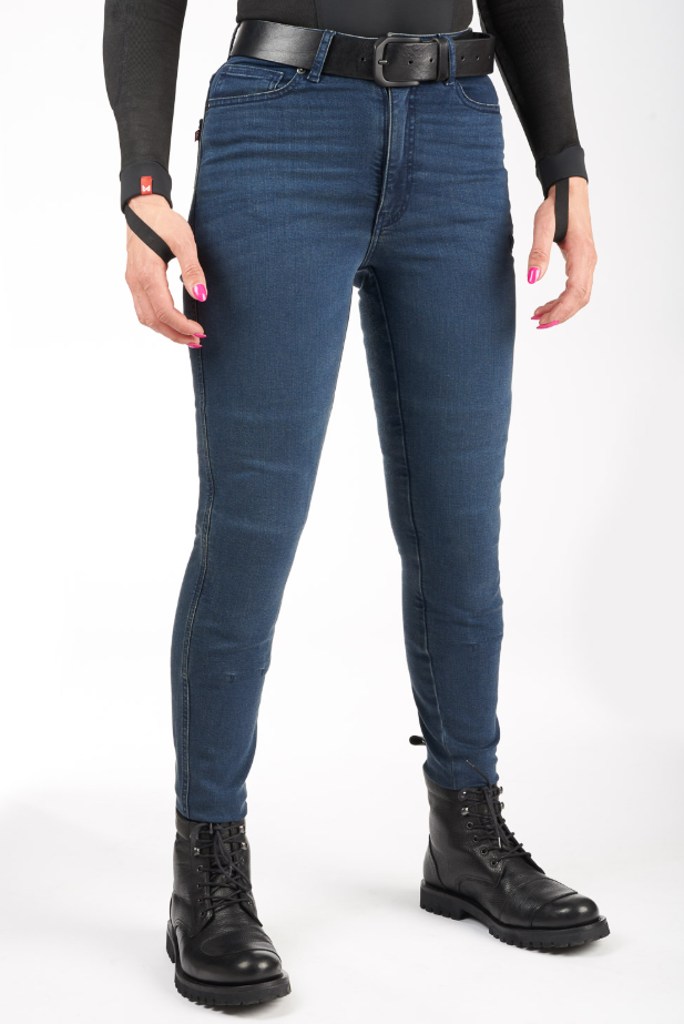 Дамски мото дънки PANDO MOTO KUSARI COR 02 - Skinny-Fit Cordura®