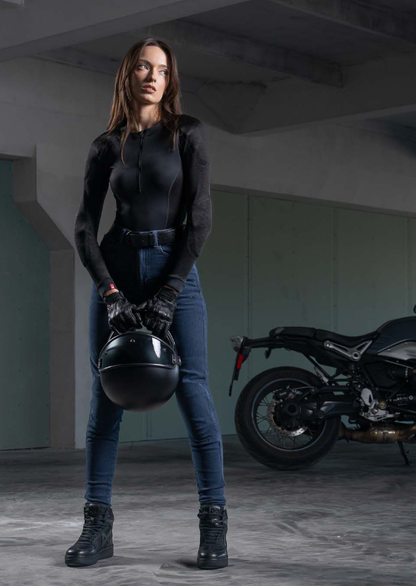 Дамски мото дънки PANDO MOTO KUSARI COR 02 - Skinny-Fit Cordura®