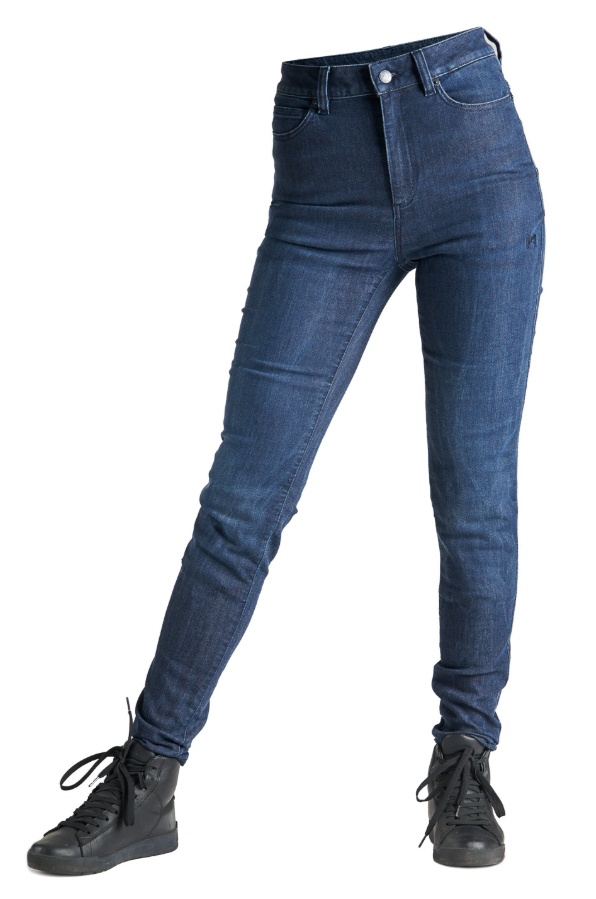 Дамски мото дънки PANDO MOTO KUSARI COR 03 - Skinny-Fit Cordura® - SHORT