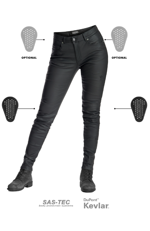 Дамски мото дънки PANDO MOTO LORICA KEV 02 - Slim-Fit Kevlar® - LONG