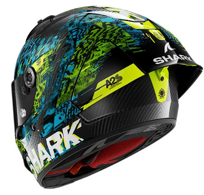 Каска SHARK AERON-GP FIM RACING SPEED-FANCY BLACK/BLUE/GREEN