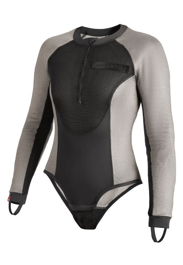 Дамско протекторно боди PANDO MOTO - BIA GREY