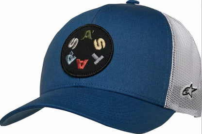 Шапка с козирка ALPINESTARS TRUCKER GAMBIT BL/WHT