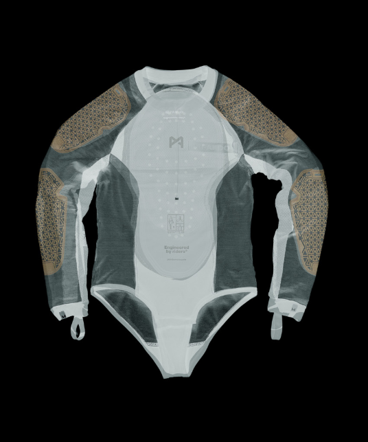 Дамско протекторно боди PANDO MOTO - BIA GREY