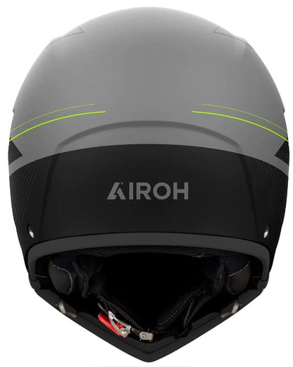 Kаска за скутер AIROH J110 Slim Yellow Matt