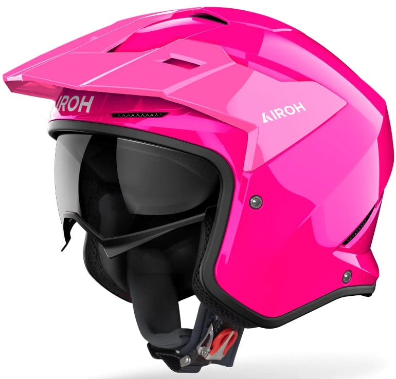 Kаска за скутер AIROH Kombakt PINK GLOSS