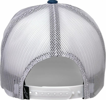 Шапка с козирка ALPINESTARS TRUCKER GAMBIT BL/WHT