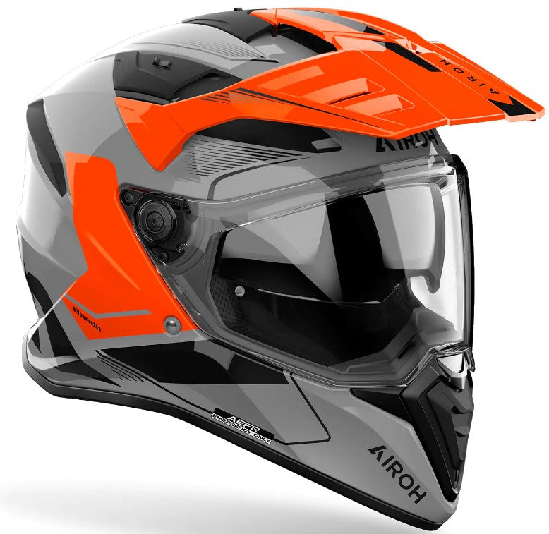 Каска AIROH BANDIT Tune Orange Gloss