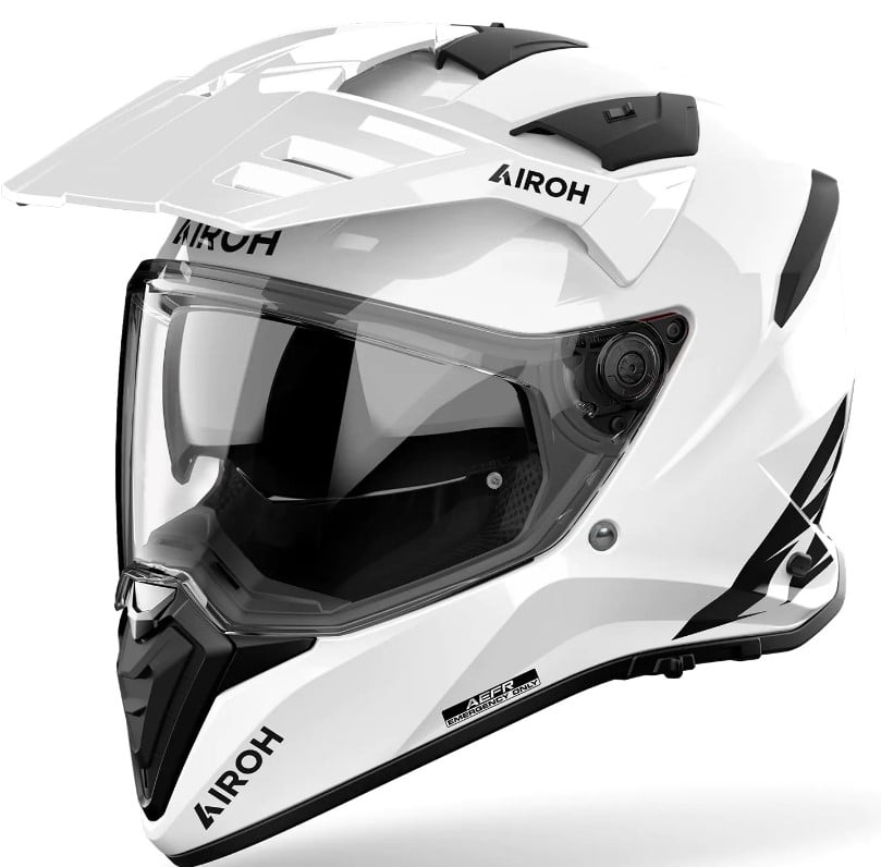 Каска AIROH BANDIT WHITE GLOSS