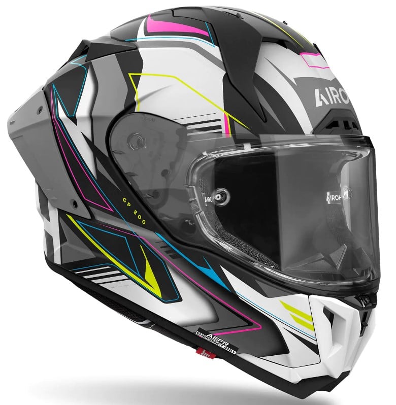 КАСКА AIROH GP 800 Must Multicolor Matt